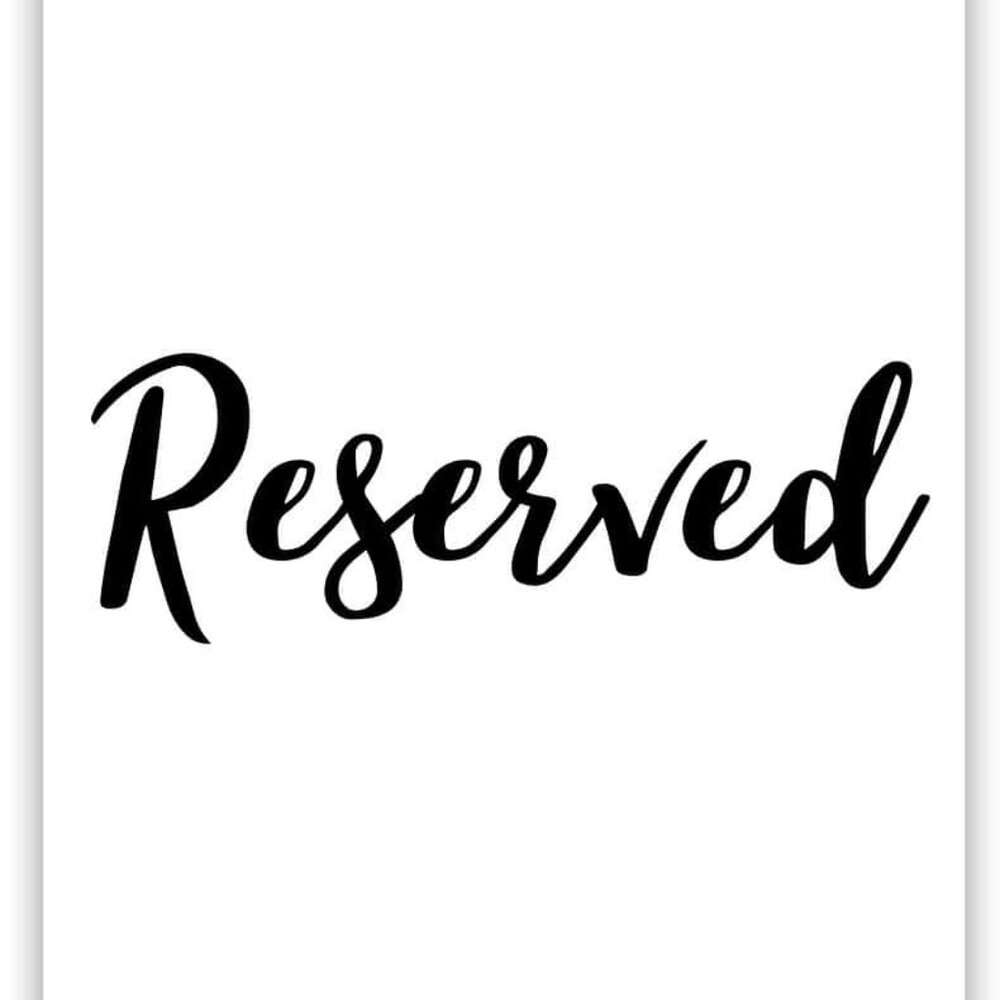 Reserved for B